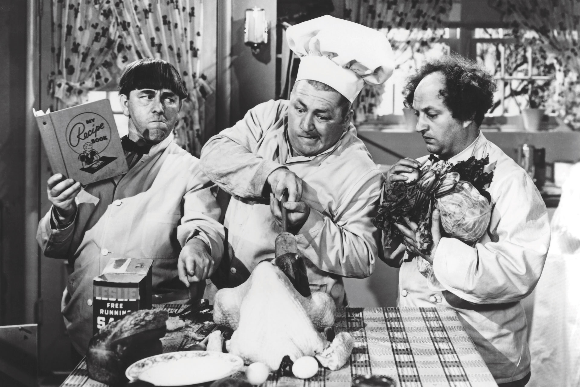 The Three Stooges' N'yuk N'yuk N'yams | Hometowns to Hollywood