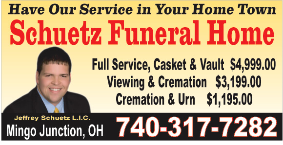 Advertisement | Schuetz Funeral Home | Mingo Junction OH funeral home and  cremation