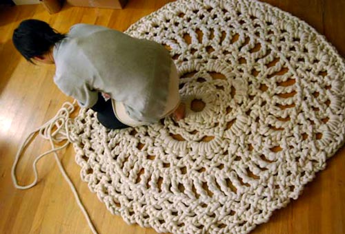 Doily Area Rug » Funny, Bizarre, Amazing Pictures & Videos