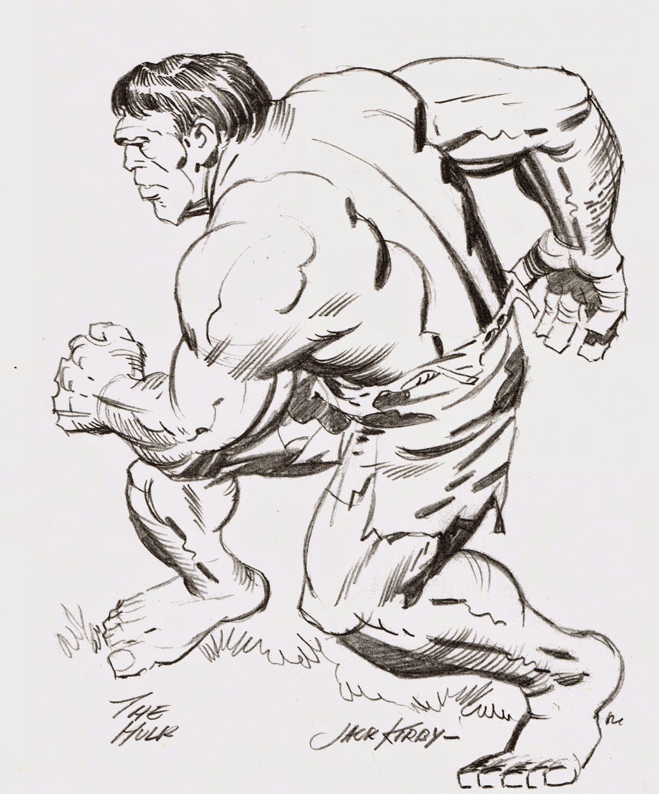 The Hulk by Jack Kirby | Jack kirby art, Jack kirby, Marvel comics vintage