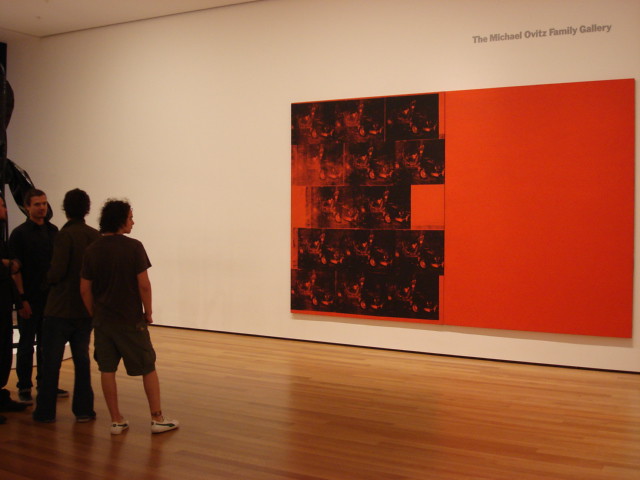 Andy Warhol: Orange Car Crash Fourteen Times (MoMA - New Y… | Flickr