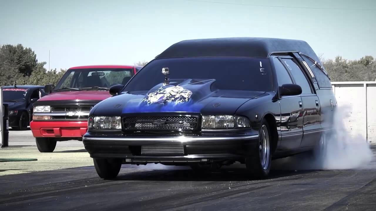 Hearse World Record 9 Second 1/4 Mile! - YouTube