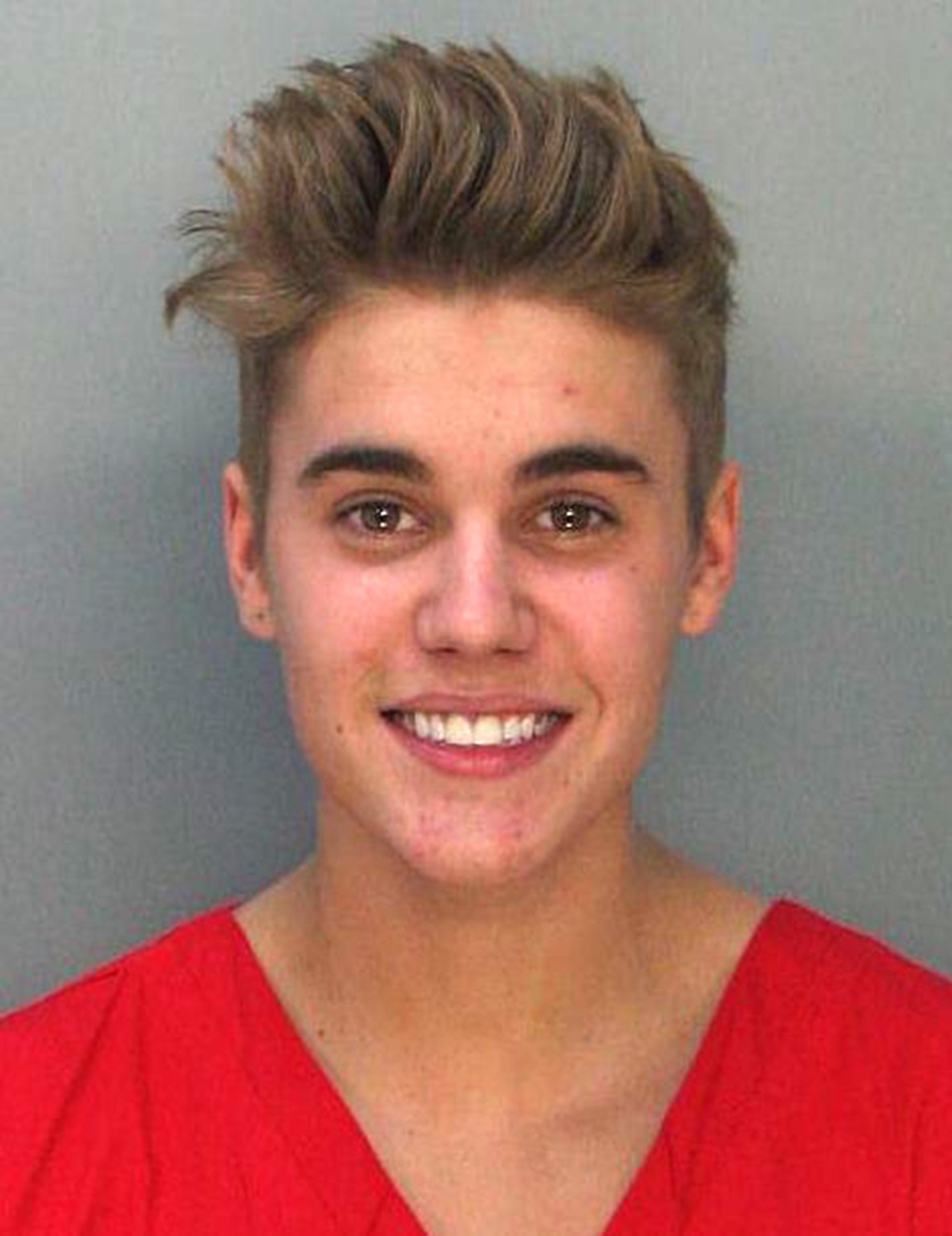 Celebrity mugshots