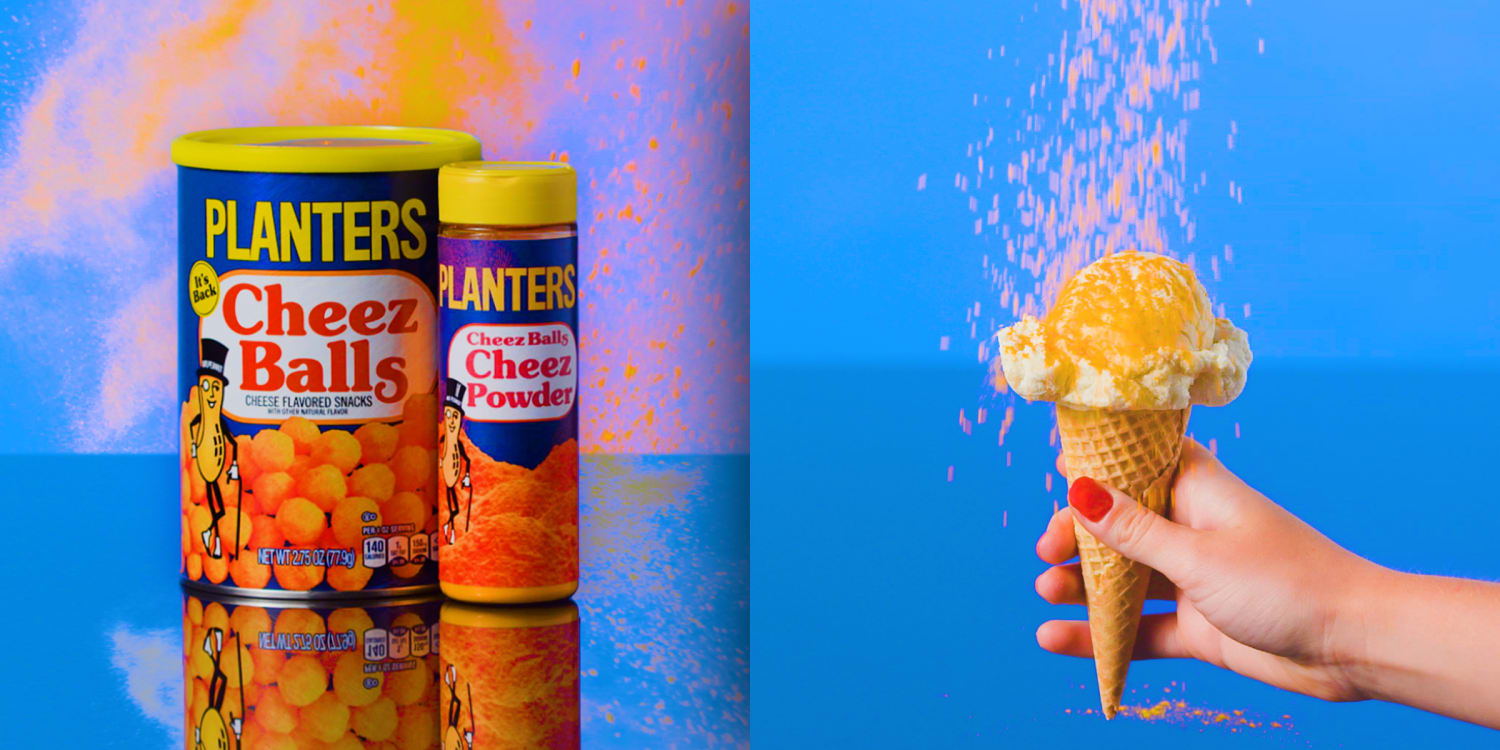 Now you can sprinkle Cheez Ball cheese dust all over your favorite foods