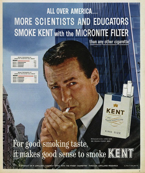 16 retro and ridiculous cigarette ads you'll never see today