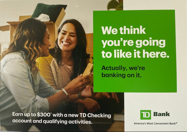 TD Bank's $300 Gift - Truth in Advertising