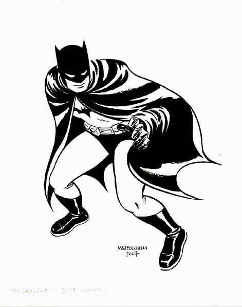 David Mazzucchelli Batman , in Lambo S.'s David Mazzucchelli Comic Art  Gallery Room