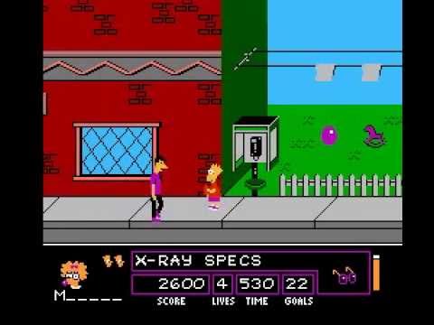 The Simpsons: Bart vs. the Space Mutants NES Gameplay Demo -  NintendoComplete - YouTube