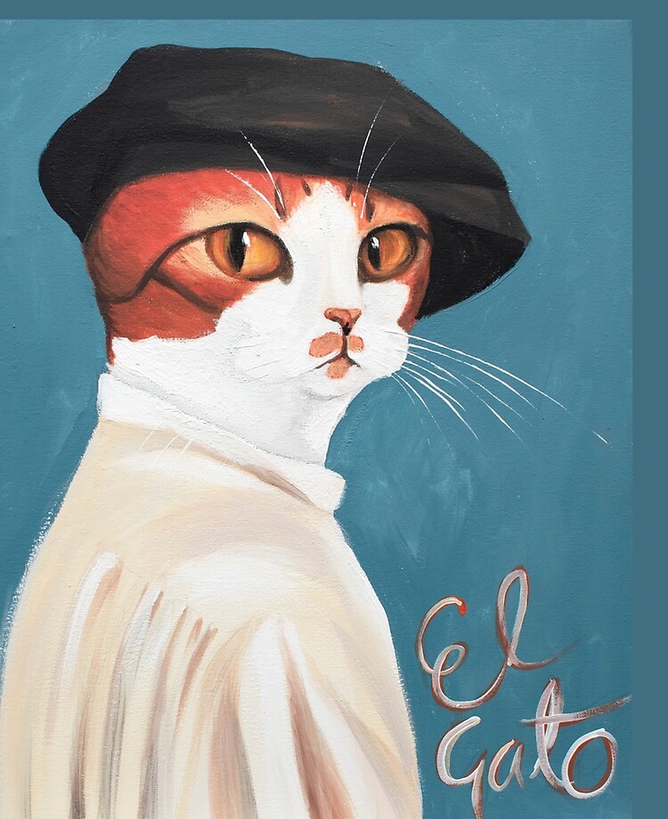 El Gato, cat artist, painter of the cats iPad Case & Skin for Sale by  ElGatoPainter | Redbubble
