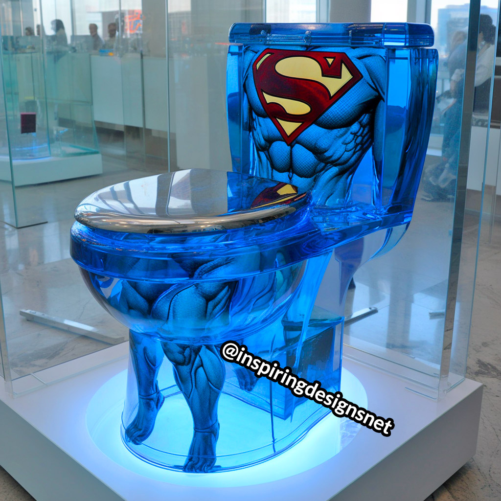 These Superhero Toilets Are a Must For Man-Caves and Home Theater  Bathrooms! – Inspiring Designs